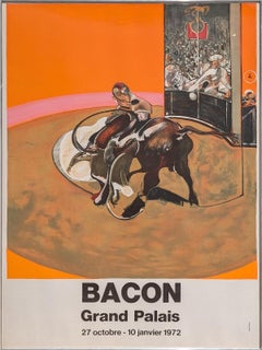 "Study for Bullfight I" Modern Expressionist Grand Palais Retrospective Poster