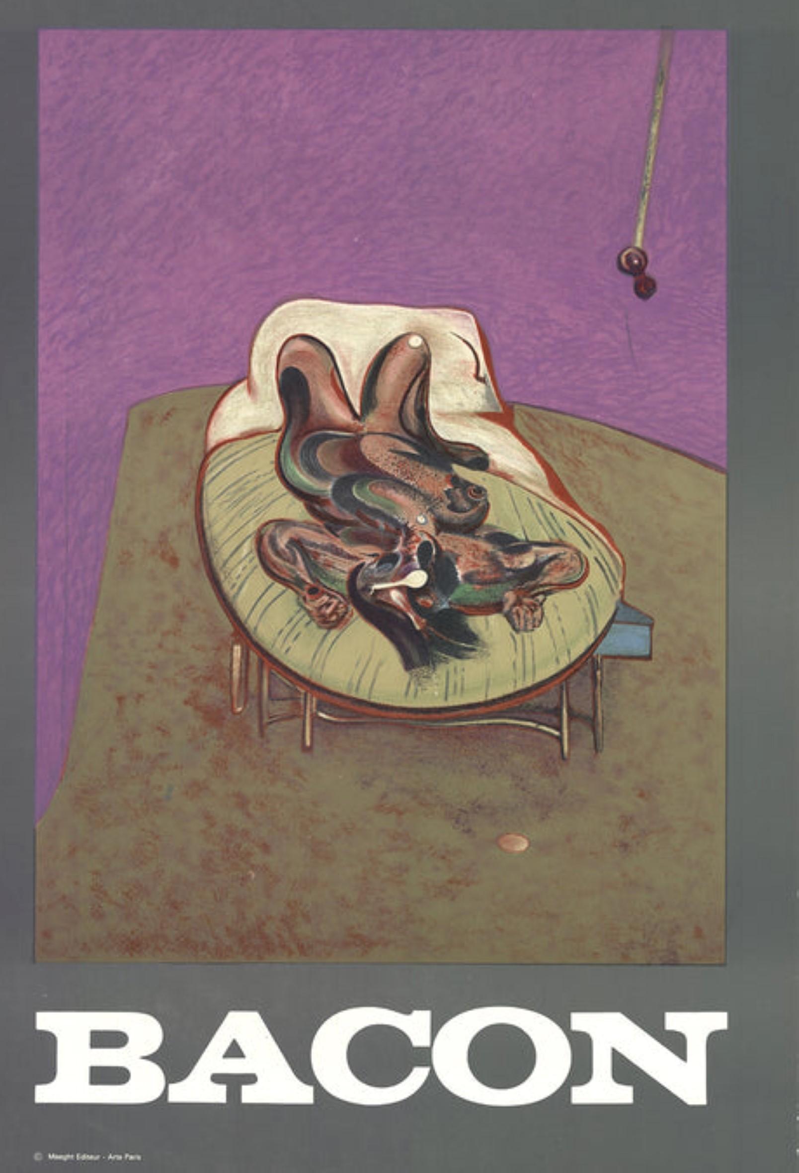 Personnage Couche By Francis Bacon in vendita 2