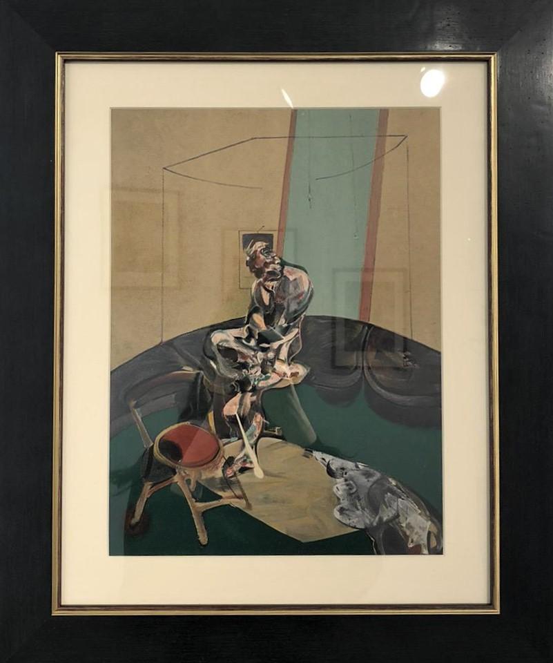 Portrait de George Dyer étoilant au crépuscule - Moderne Print par Francis Bacon