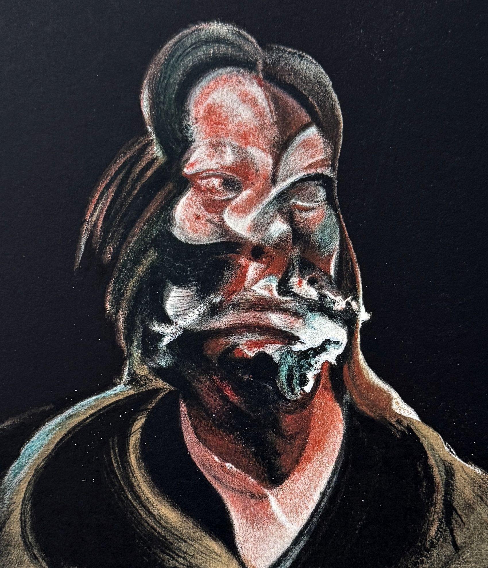 Porträt von Isabel – Lithographie in Farben – 150 Exemplare (Moderne), Print, von Francis Bacon