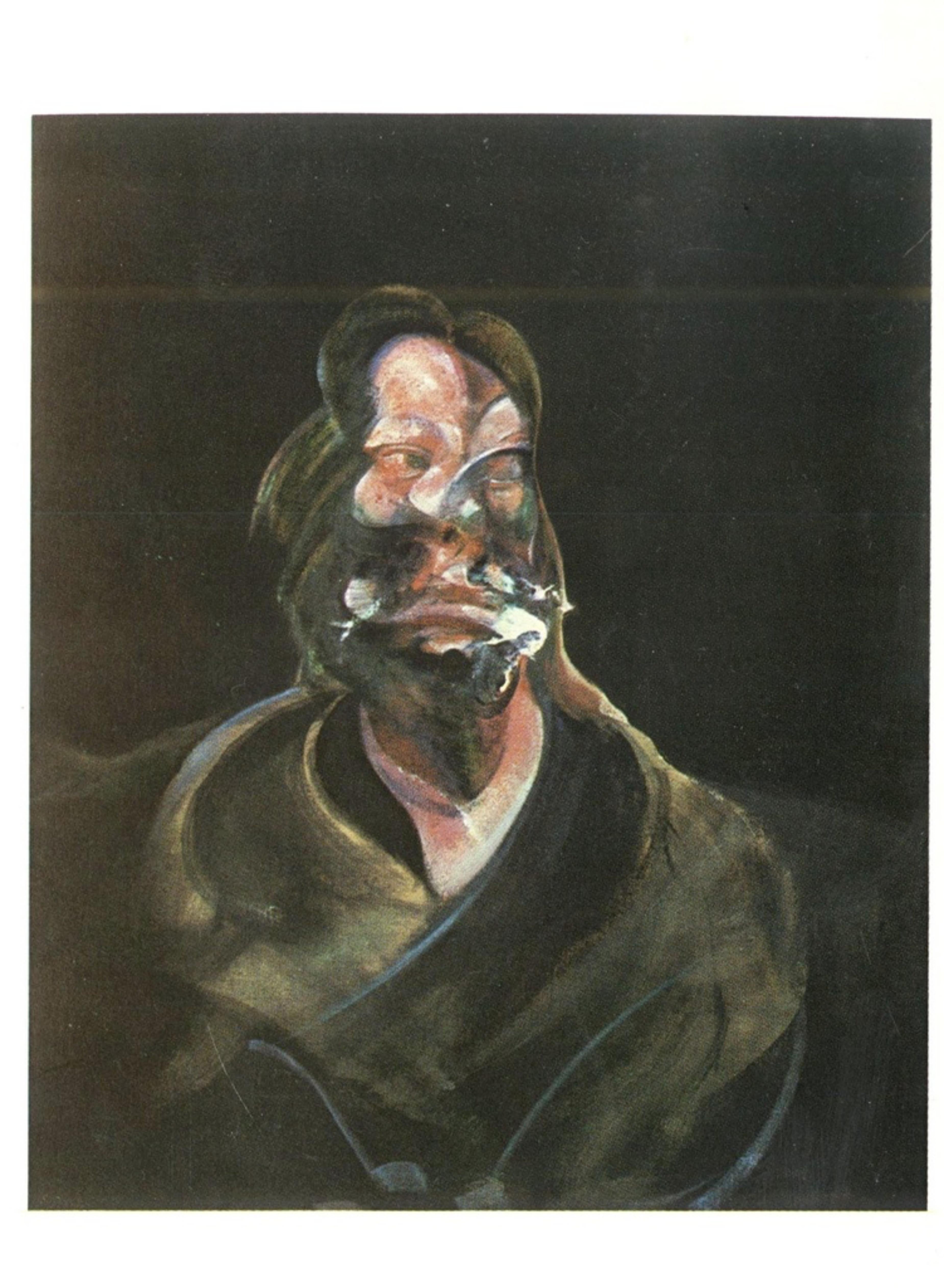 Portrait of Isabel Rawsthorne (Hand signed and Inscribed) - Print by Francis Bacon