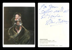 Portrait d'Isabel Rawsthorne (signé et inscrit à la main)