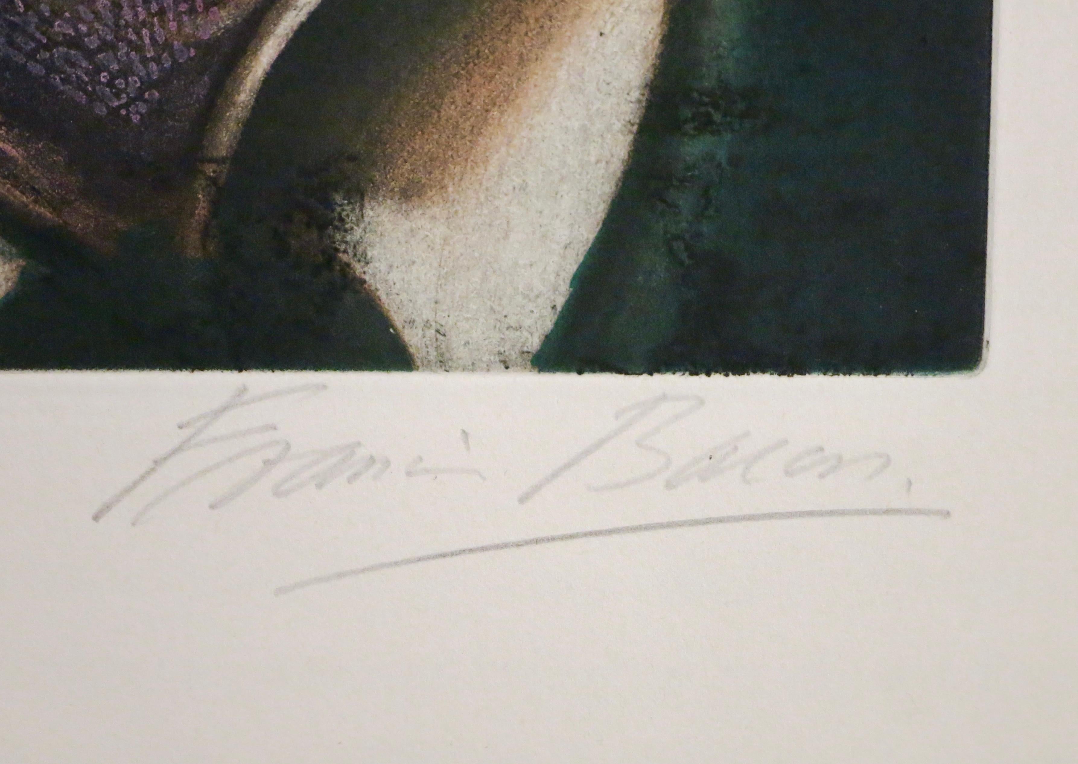 Portrait of Michel Leiris - Modern Print by Francis Bacon