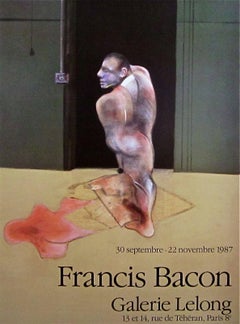 Standing Man, 1987 Exhibition Lithograph, Francis Bacon
