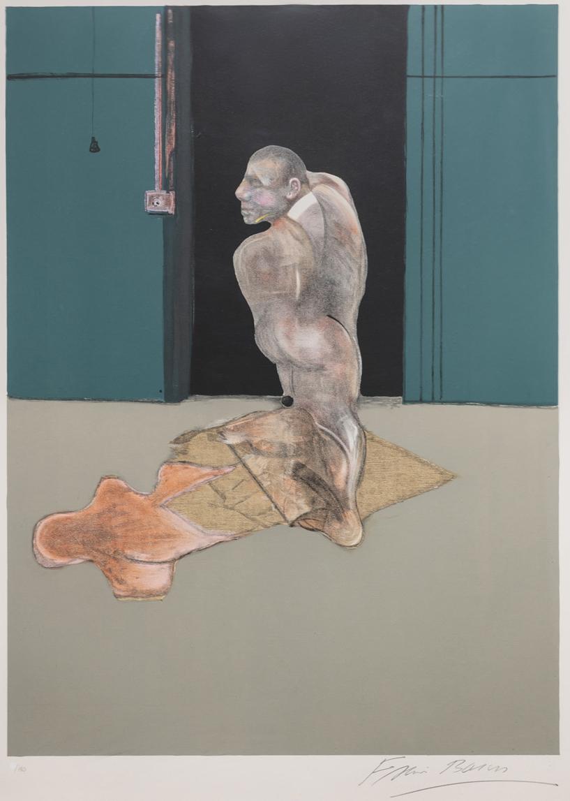 Studie für ein Porträt von John Edwards – Print von Francis Bacon