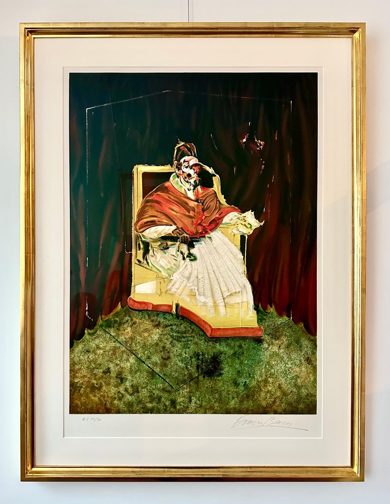 Francis Bacon - Study for Portrait of Pope Innocent X after Velasquez ...