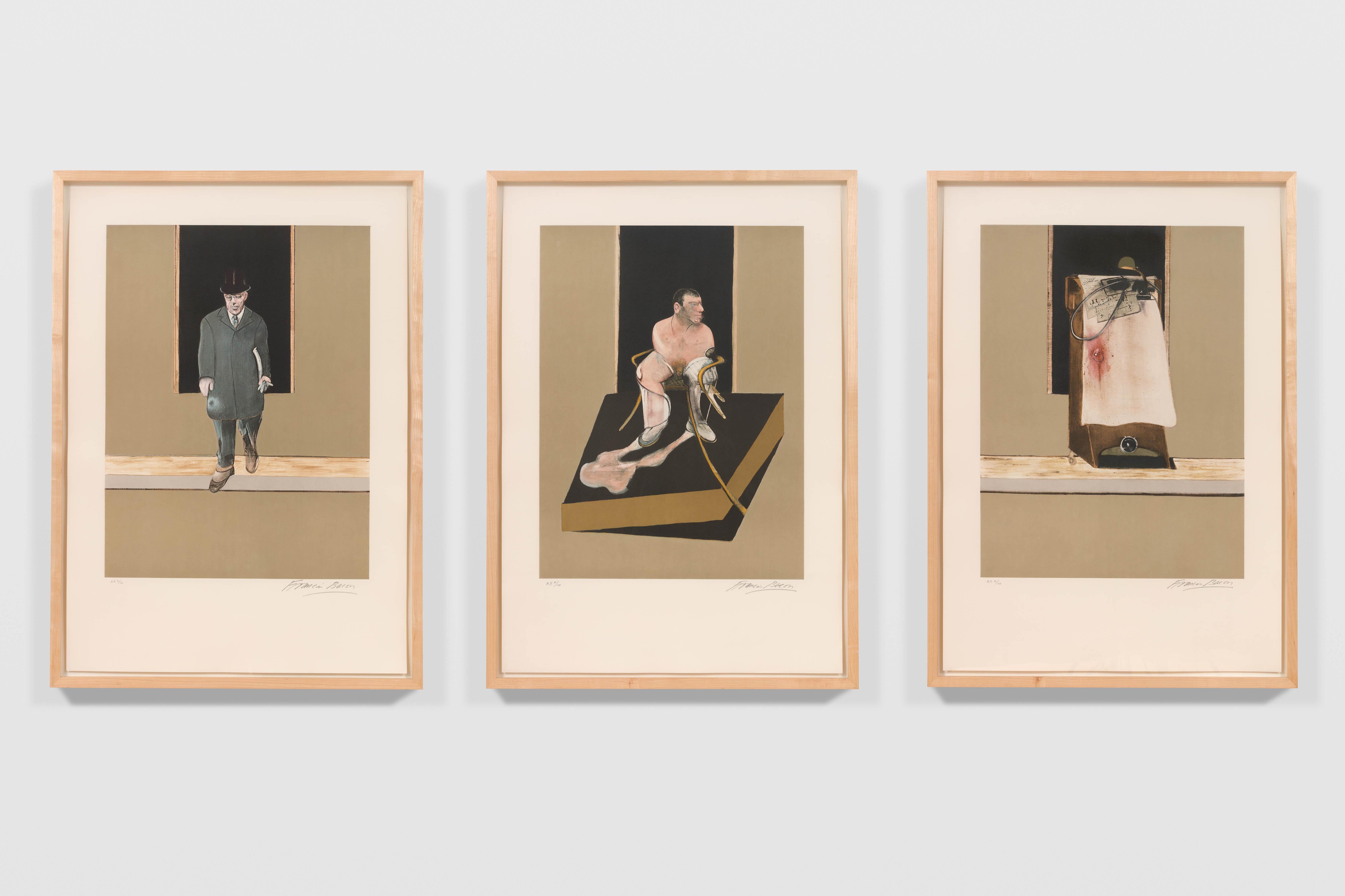 Triptych 1986-1987 - Print by Francis Bacon