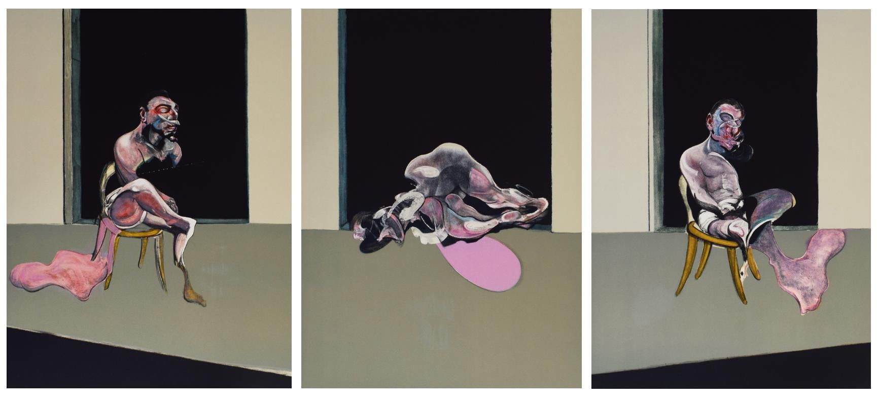 Triptych August 1972 - Irish Triptych - Print by Francis Bacon