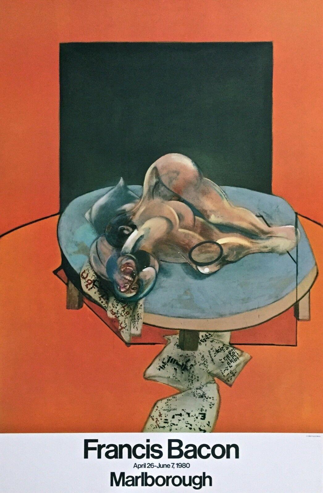 Francis Bacon Untitled, 1980 Original Event Lithograph, Francis Bacon
