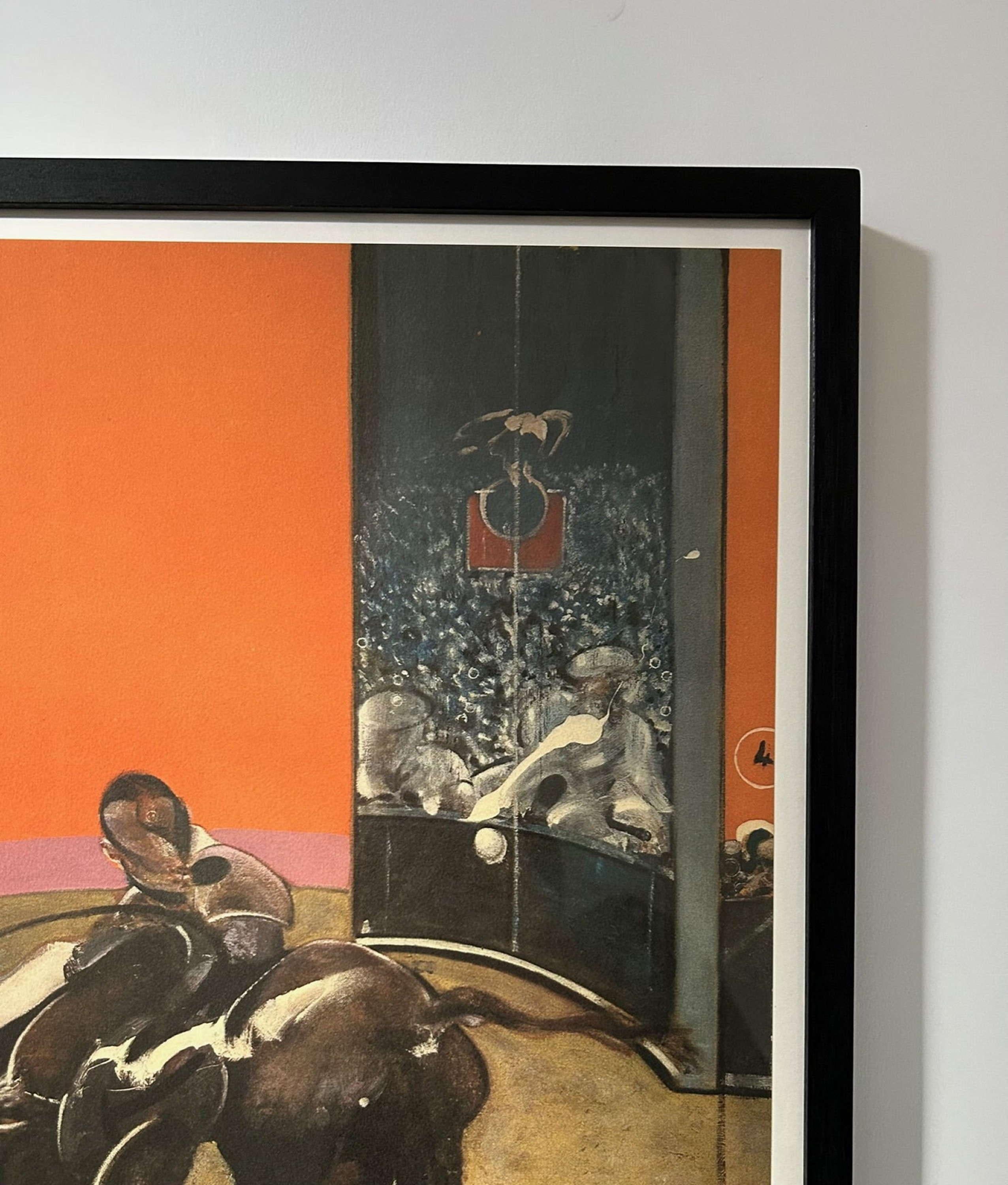 Póster del Grand Palais firmado por Francis Bacon Moderno de mediados de siglo en venta