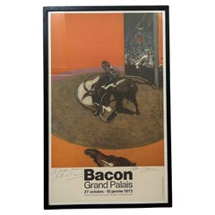 Francis Bacon Signed Grand Palais Poster