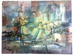 Francis Bott - Untitled - Signed Painting