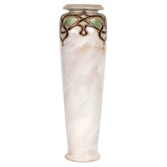 Francis C Pope Doulton Lambeth Art Nouveau Art Pottery Vase