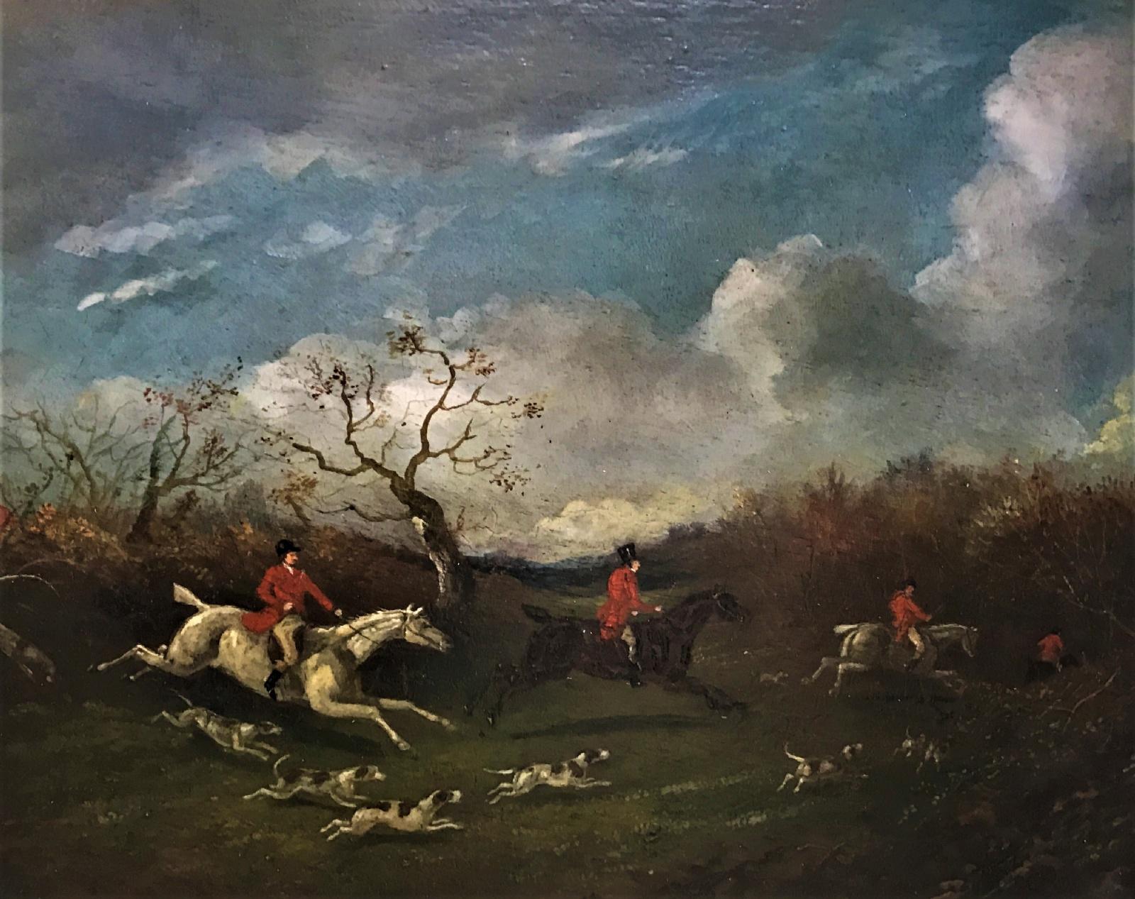 Attributed To Francis Calcraft Turner - A Set Of Four Hunting Scenes 3