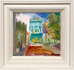 1930s Mexican City Scene by Famed Chicago Artist Francis Chapin, Guaymas, Mexico