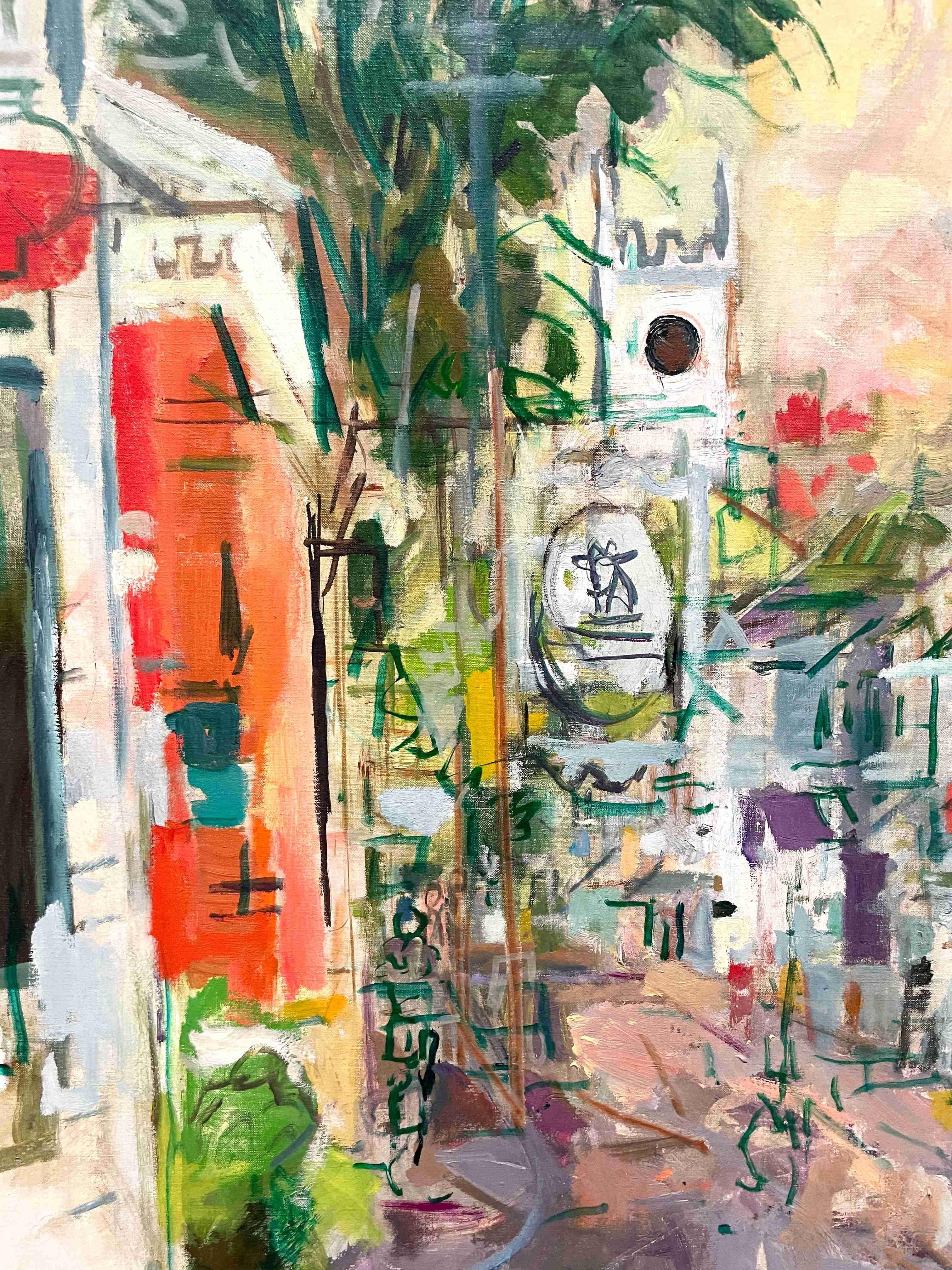 A 1950s Painting of an Edgartown, Martha’s Vineyard Street by Francis Chapin 2