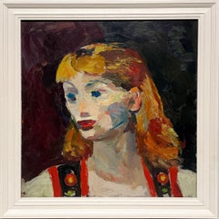 Cautivador retrato moderno de mujer joven de los años 30, por Francis Chapin