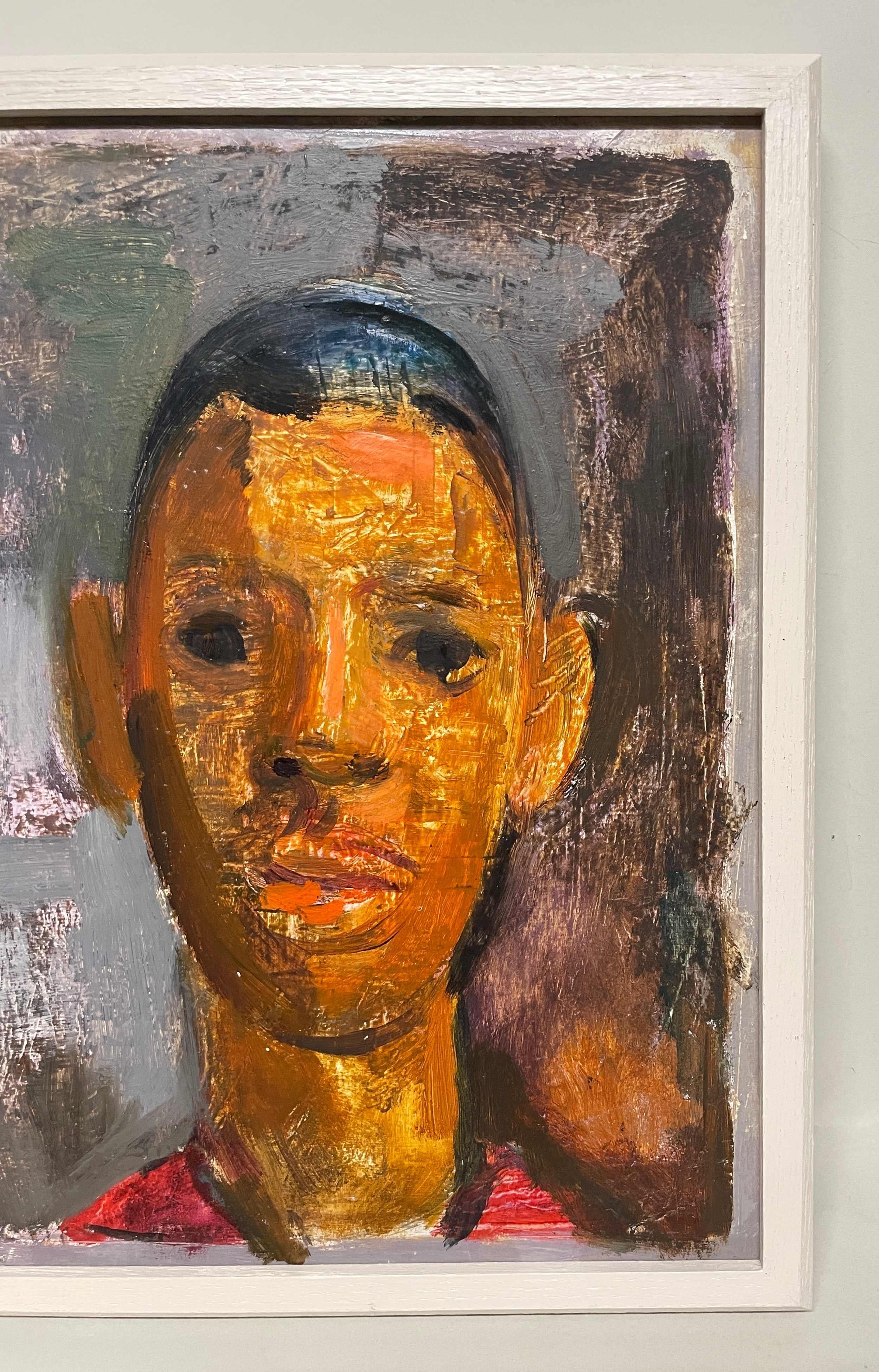 Un captivant portrait moderne d'un jeune homme noir dans les années 1950 par Francis Chapin en vente 6