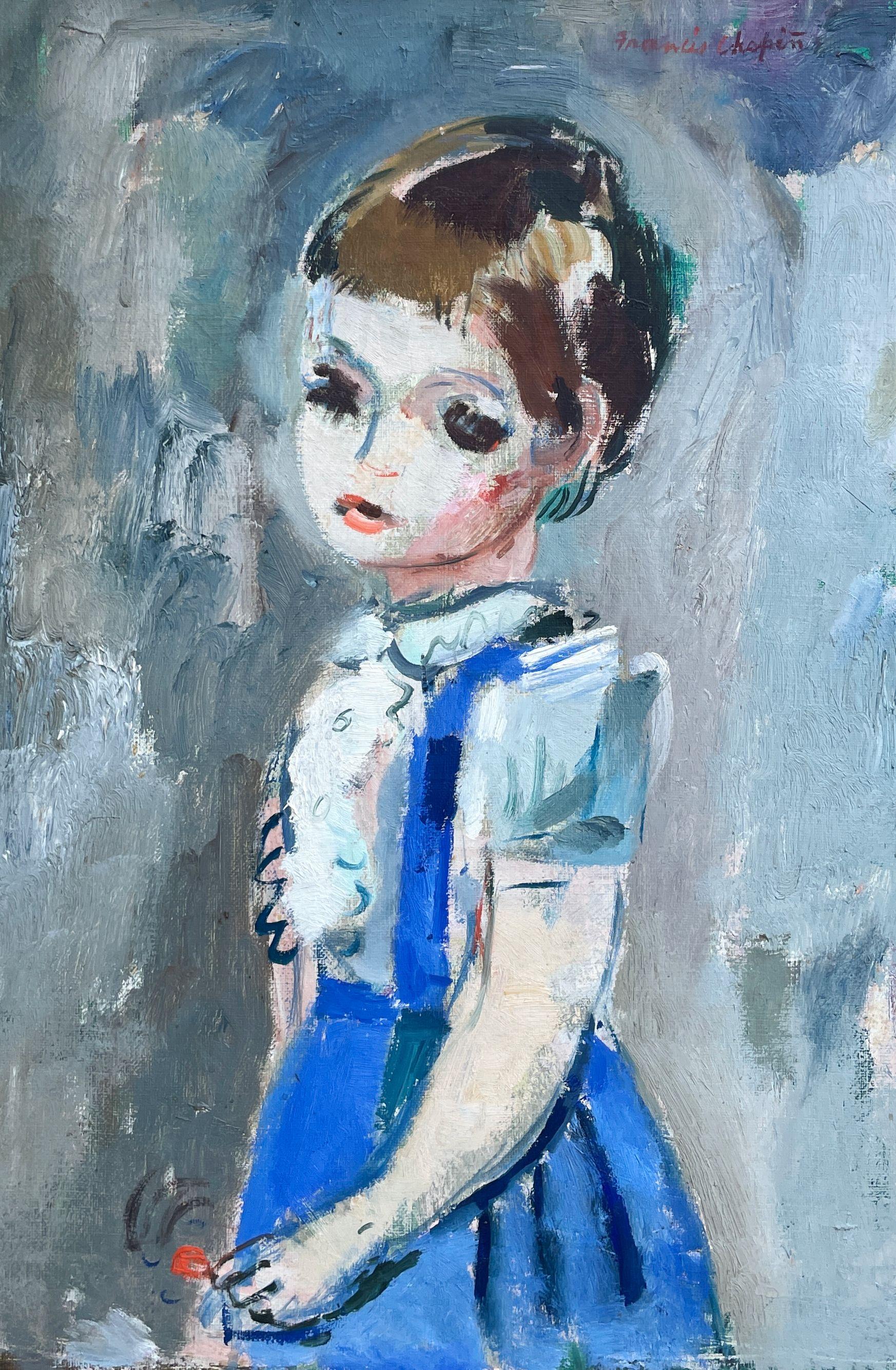 A Charming 1950s Mid-Century Modern Studio Portrait, 