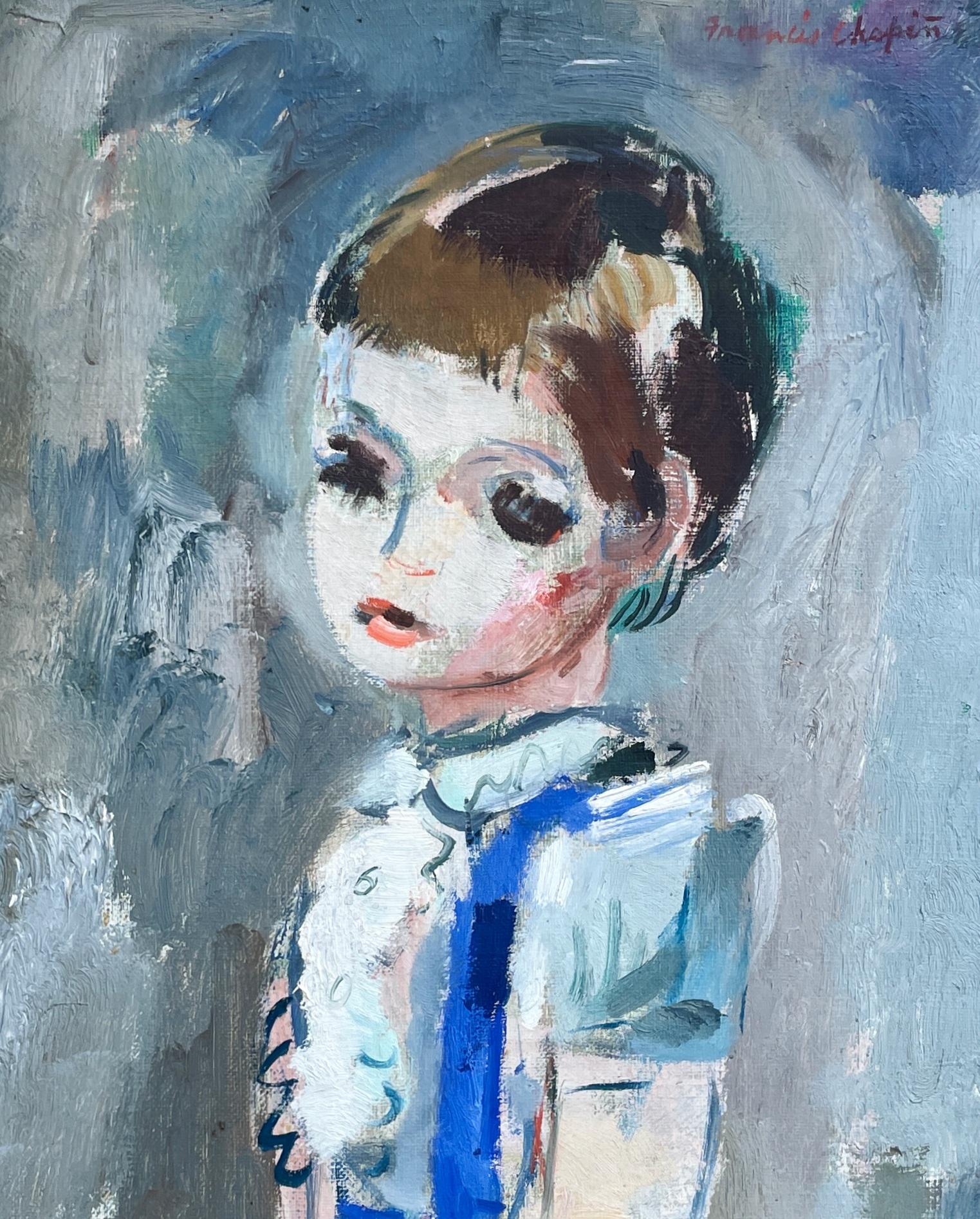 A Charming 1950s Mid-Century Modern Studio Portrait, 