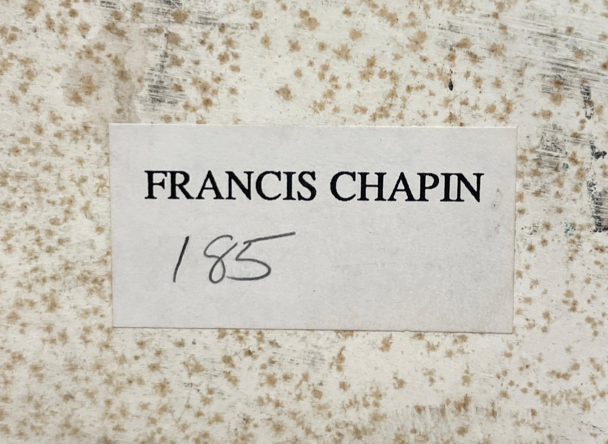 Scène de port colorée de Saugatuck, Michigan, dans les années 1930, par Francis Chapin en vente 9