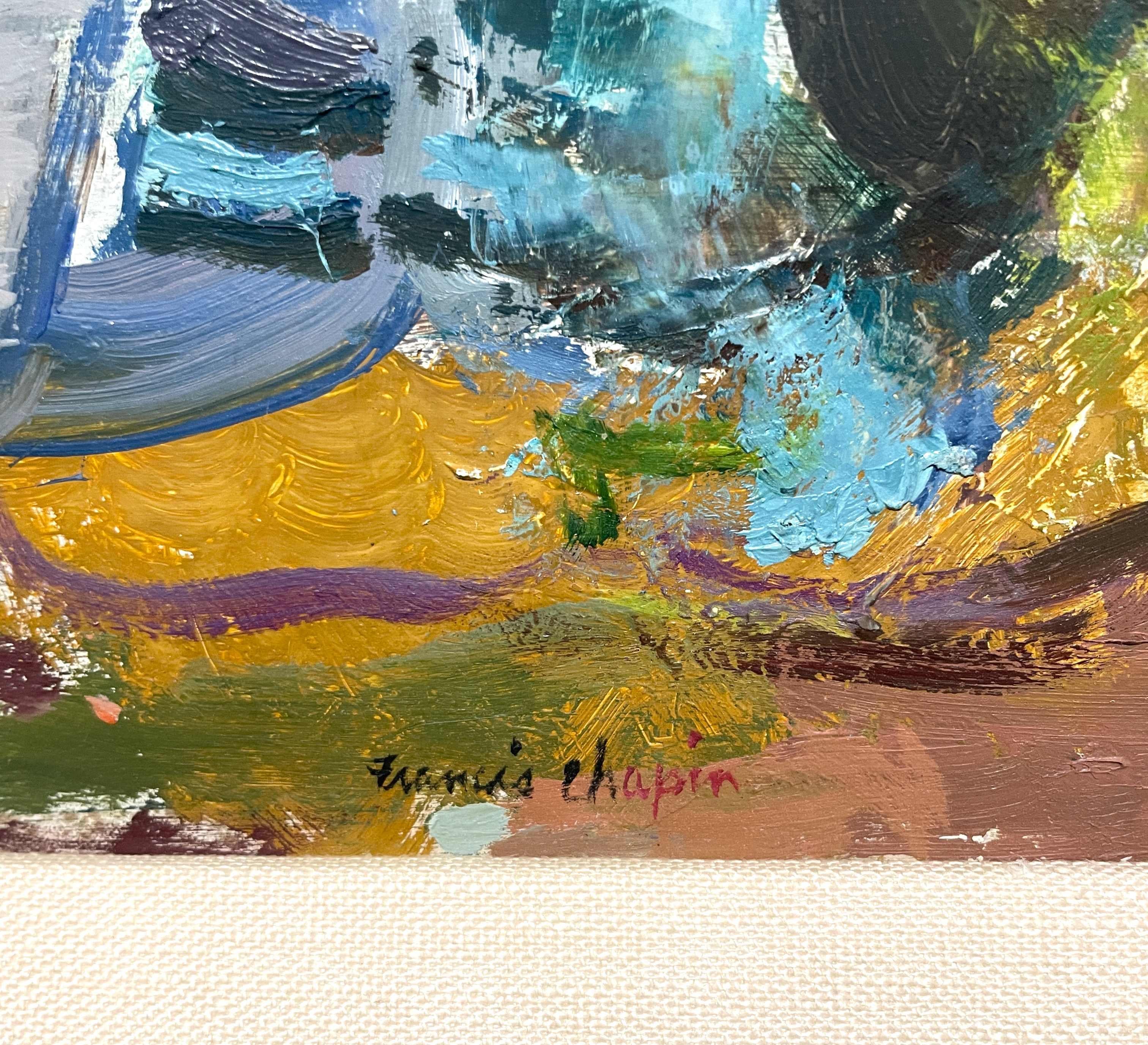 Scène de port colorée de Saugatuck, Michigan, dans les années 1930, par Francis Chapin en vente 6