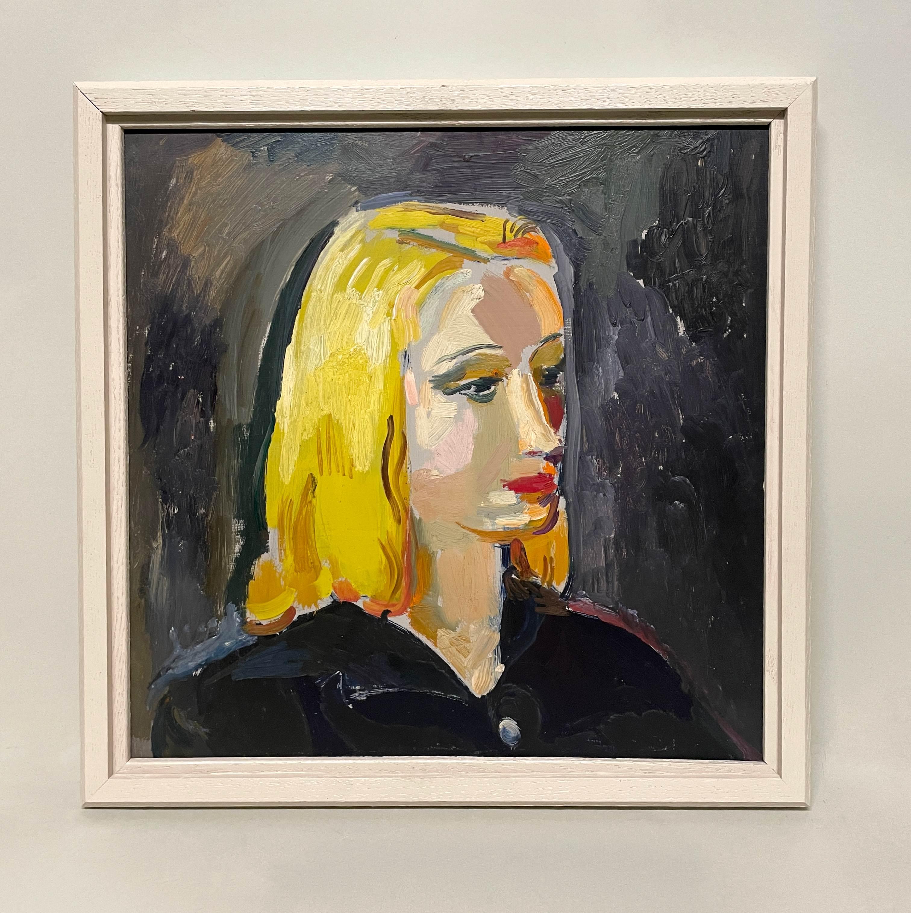 Un sorprendente ritratto di donna bionda della metà del secolo scorso di Francis Chapin 2