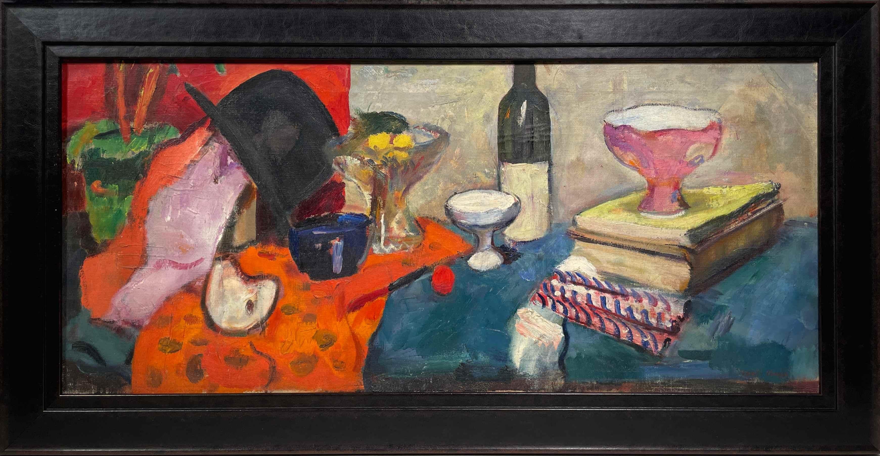 Une intrigante nature morte, vers 1935, avec un Derby par Francis Chapin en vente 1