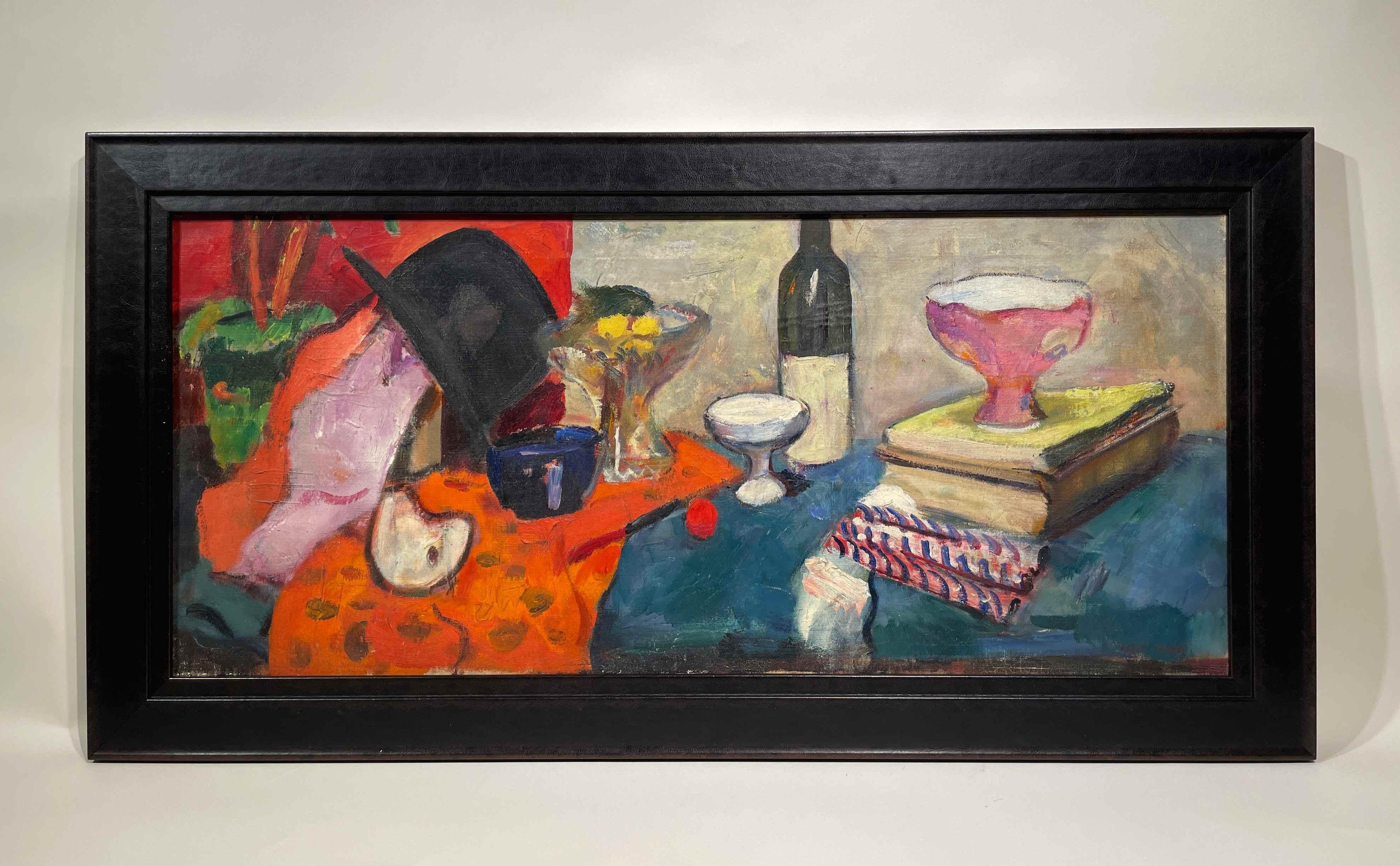 Une intrigante nature morte, vers 1935, avec un Derby par Francis Chapin en vente 2