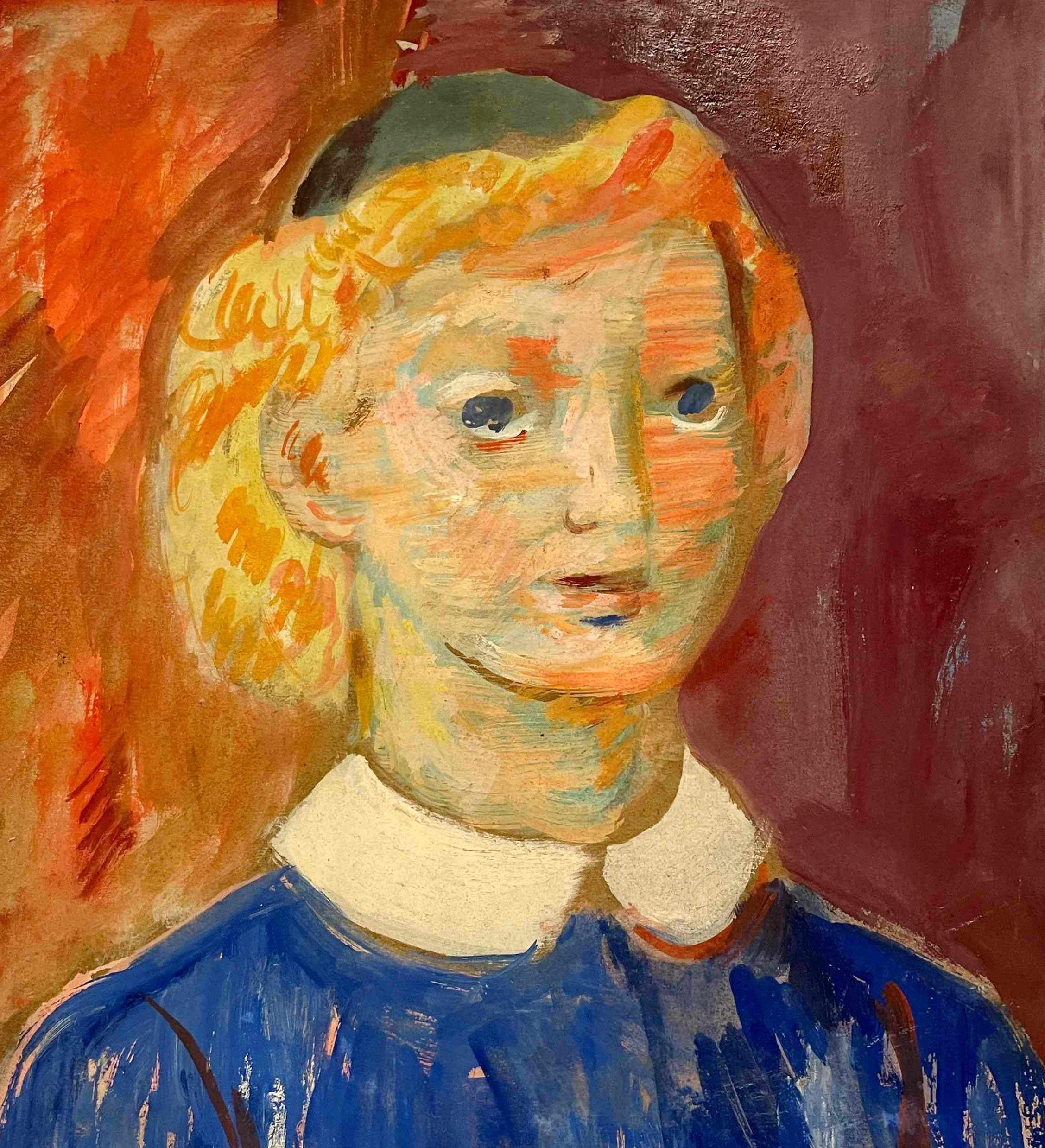 An Introspective 1930s Modern Portrait, 
