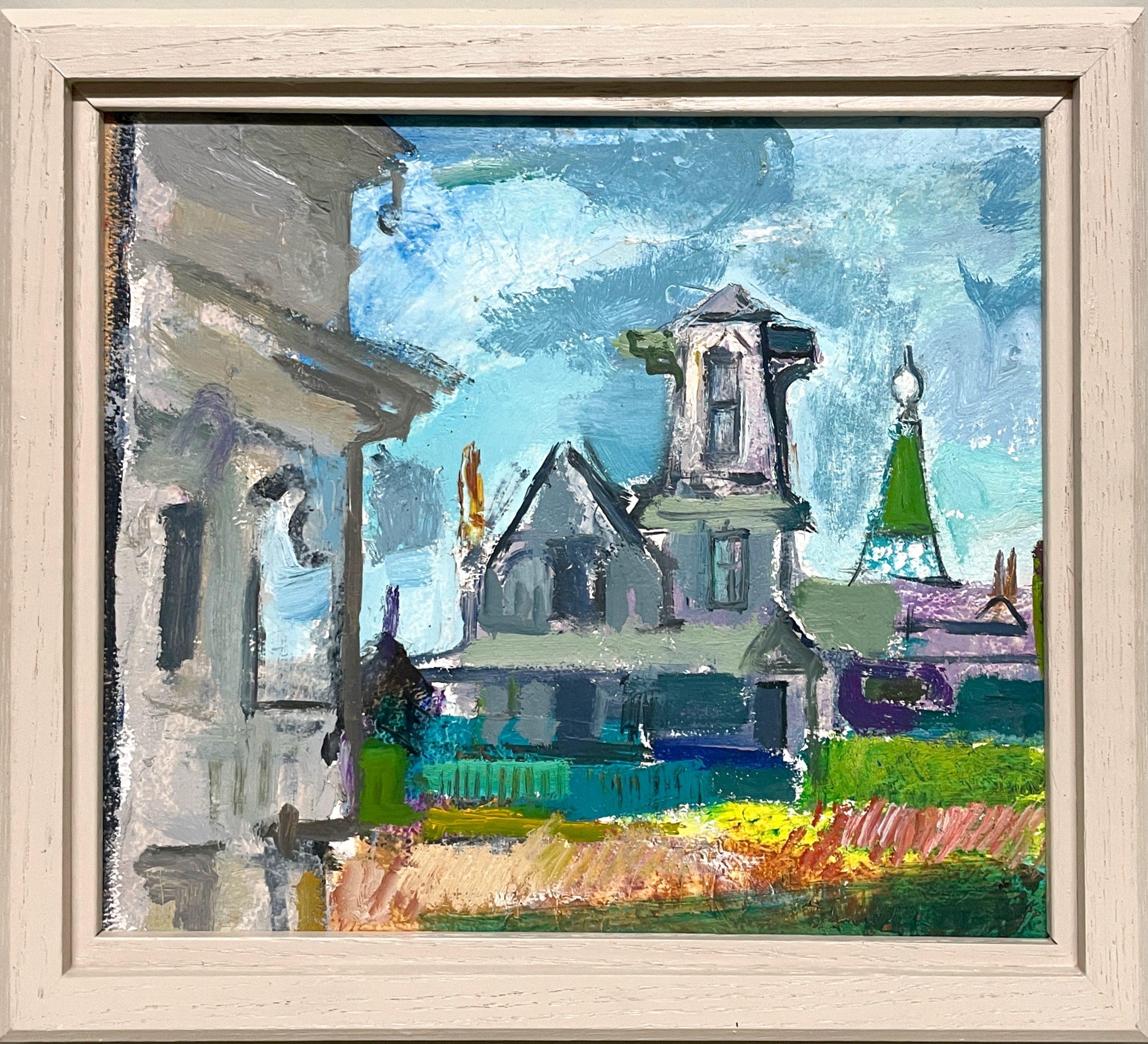 Colorful, 1930s American Scene Painting 