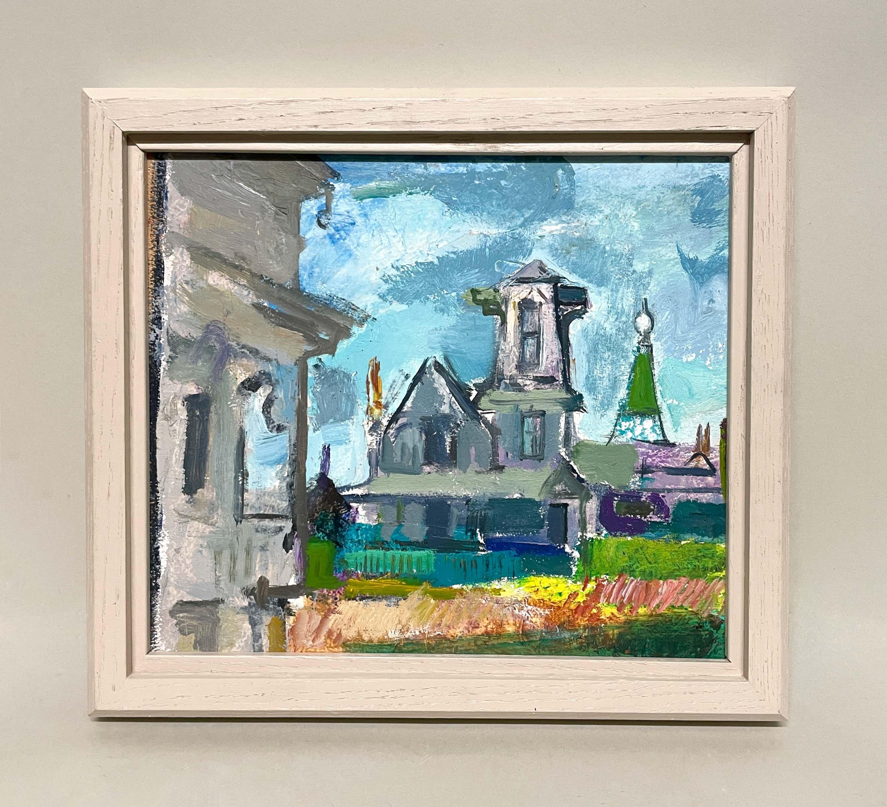Colorful, 1930s American Scene Painting 