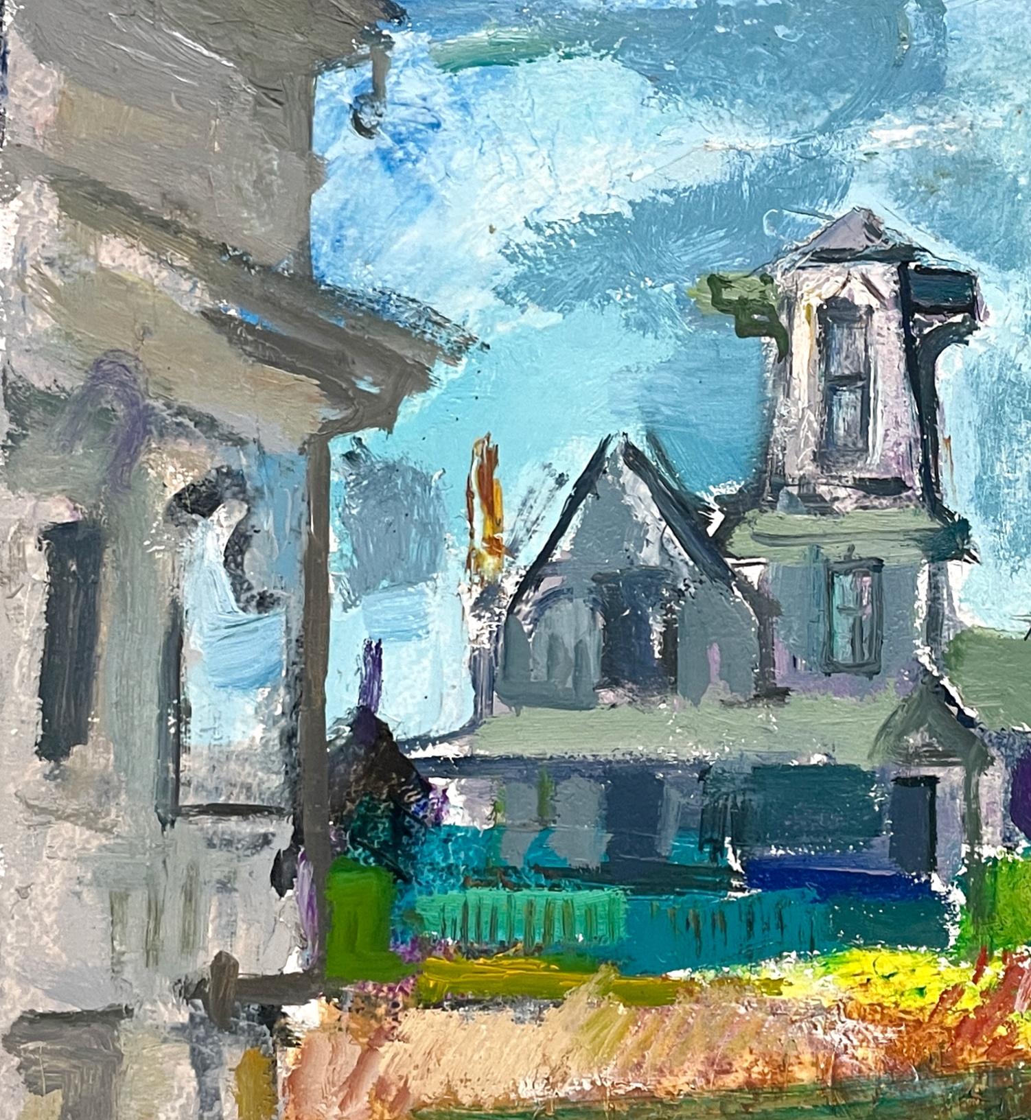 Colorful, 1930s American Scene Painting 