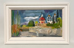 Escena de la primera ciudad mexicana del artista de Chicago Francis Chapin, San Miguel de Allende