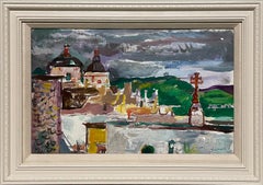 Early Mexican City Scene by Chicago Artist Francis Chapin, San Miguel de Allende