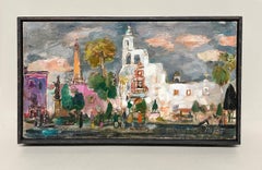 Early Mexican City Scene by Chicago Artist Francis Chapin, San Miguel de Allende