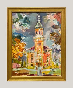 Modern American Scene Painting, Historic Geauga County Courthouse, Chardon, Ohio