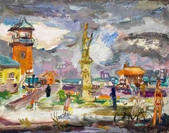 Charme degli anni '50: "Oak Bluffs, Mass." Martha's Vineyard di Francis Chapin