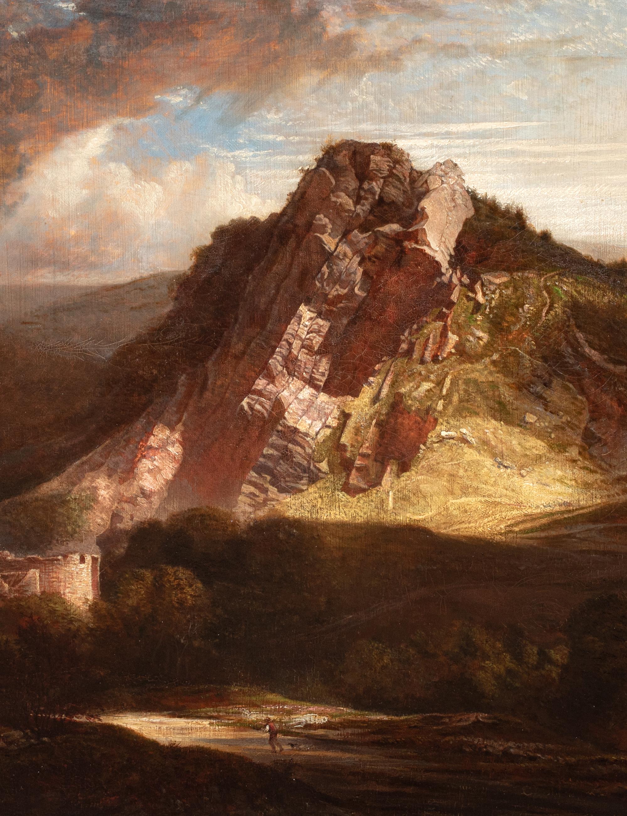 Paysage de montagne gallois, intitulé 