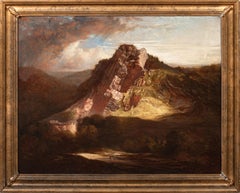 Walisische Berglandschaft mit dem Titel "Dinas Braun Neath", 19.