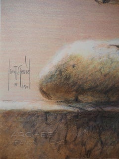 Enigma : Libertad - Litografía original firmada a mano