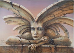 Enigma : Liberty - Lithographie originale signée de la main de l'auteur