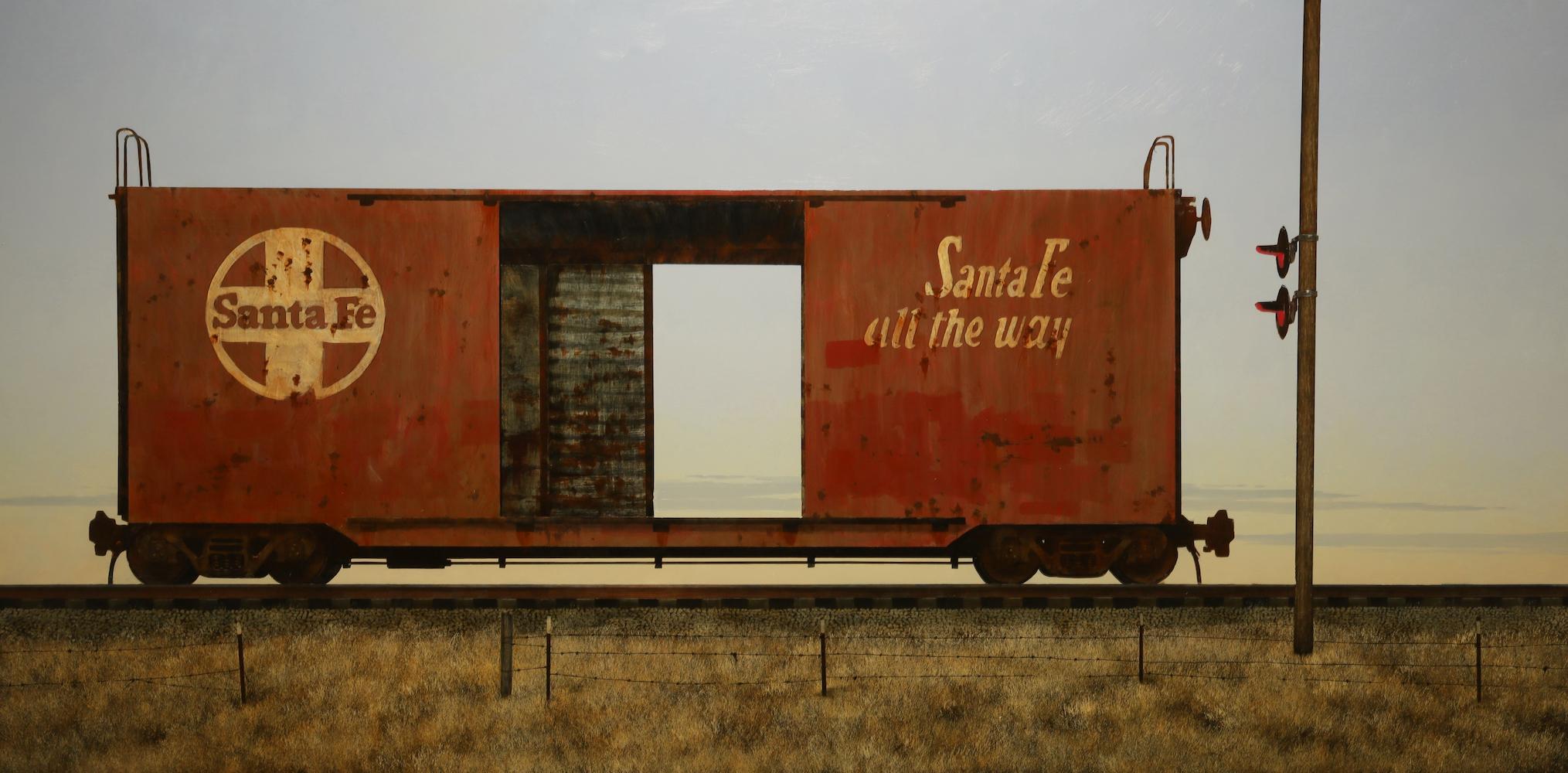 Francis DiFronzo Landscape Painting - Western Front