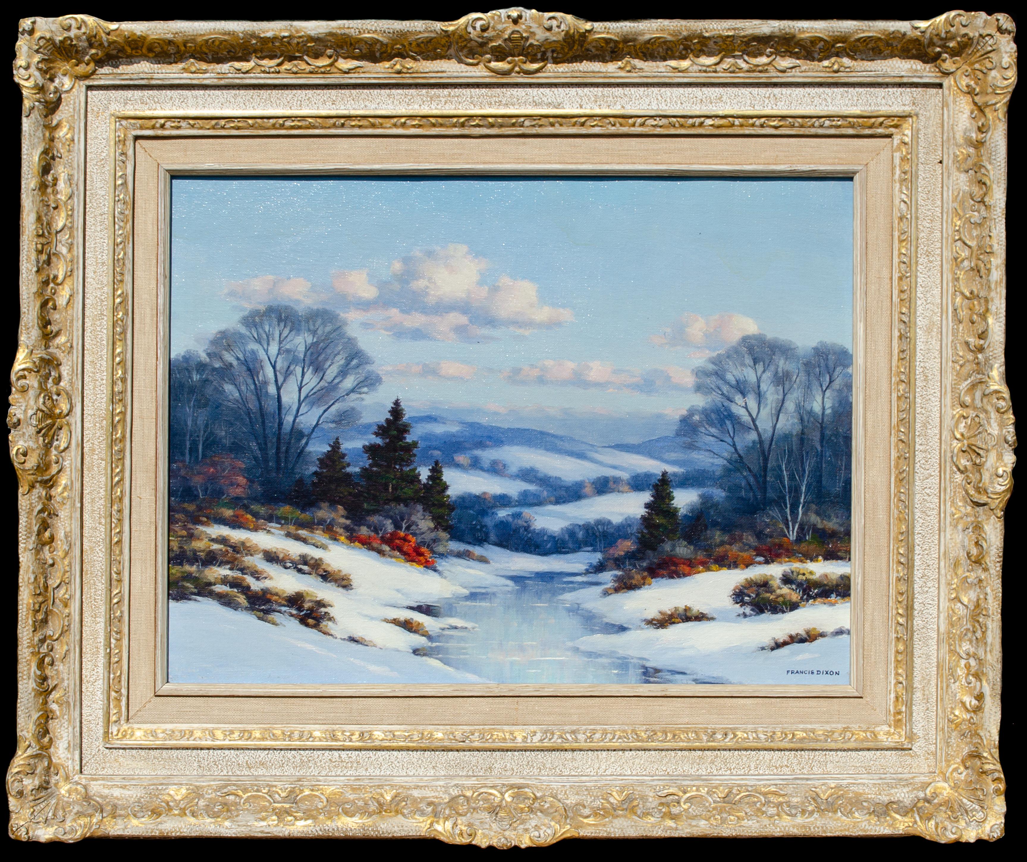 Frozen Winter Wonderland by American Artist Francis Dixon