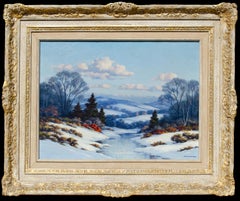 Frozen Winter Wonderland by American Artist Francis Dixon