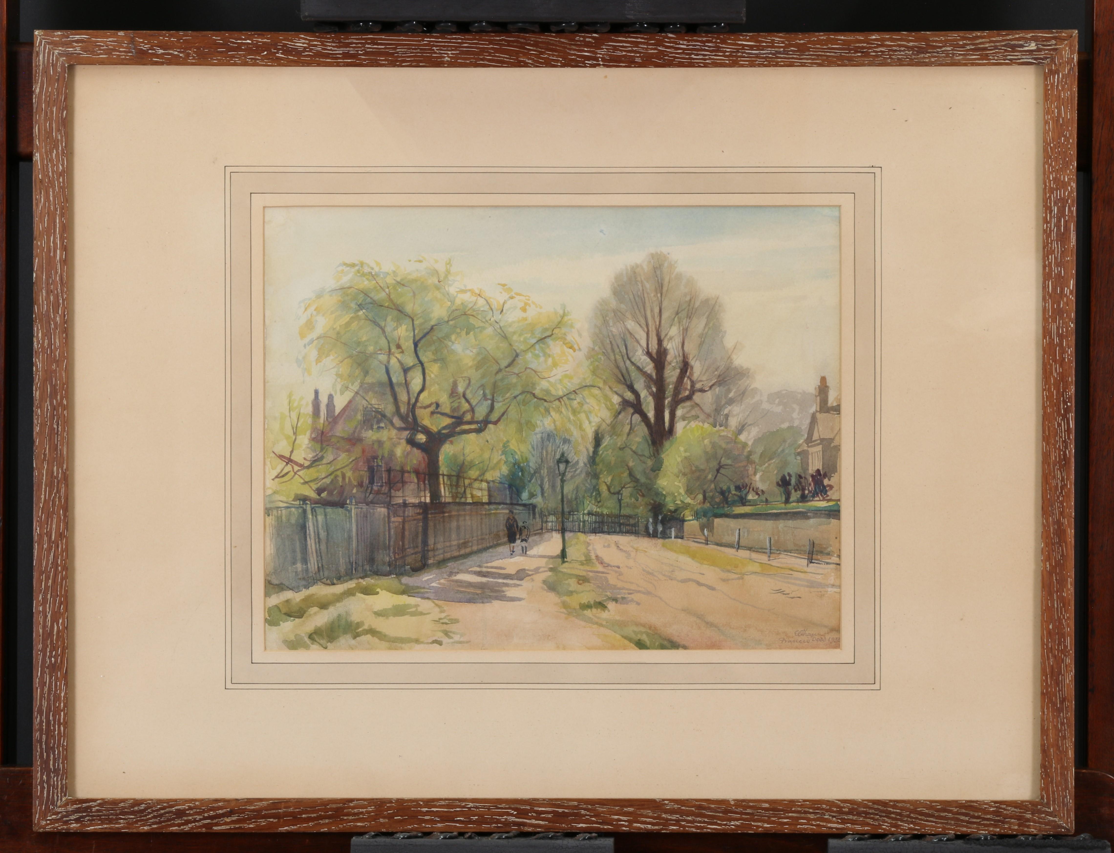 Landscape Painting di Francis Dodd - Eltham, Londra