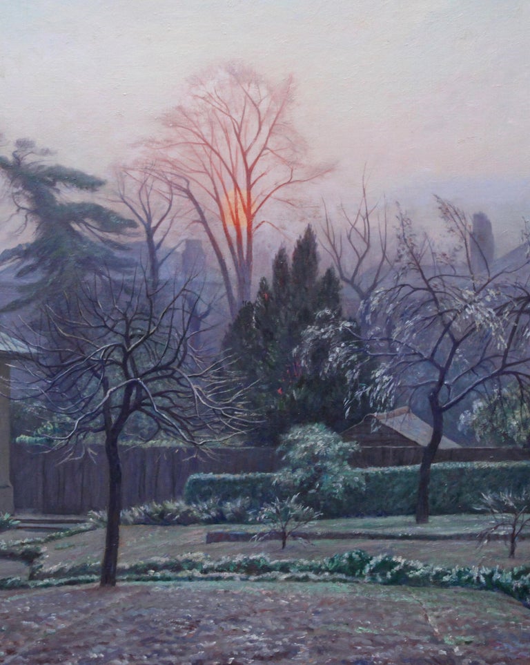 Francis Dodd Rising Sun London Blackheath British art 40's oil