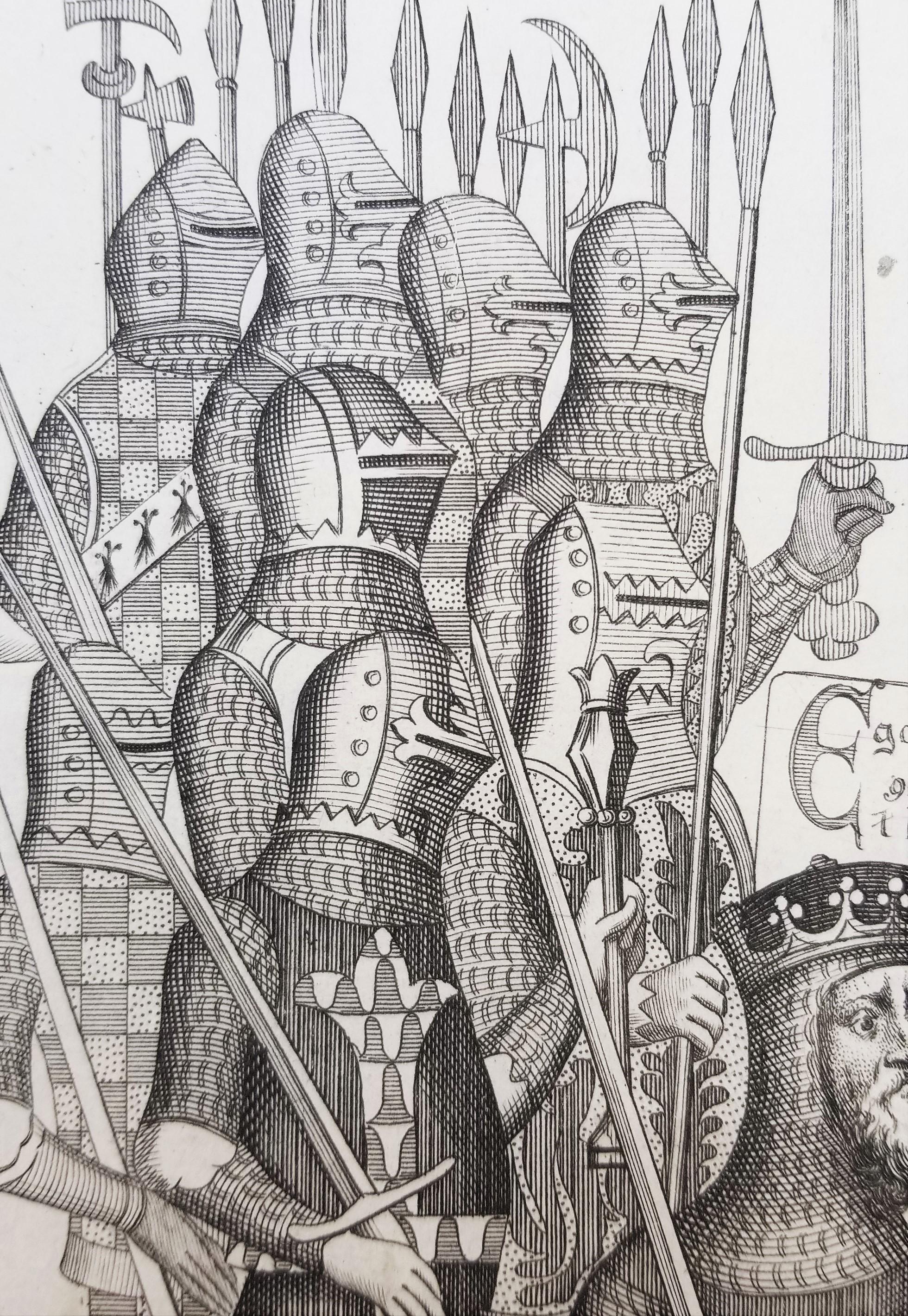 William the Conqueror Giving a Charter to his Nephew Alan Earl of Britain For Sale 7