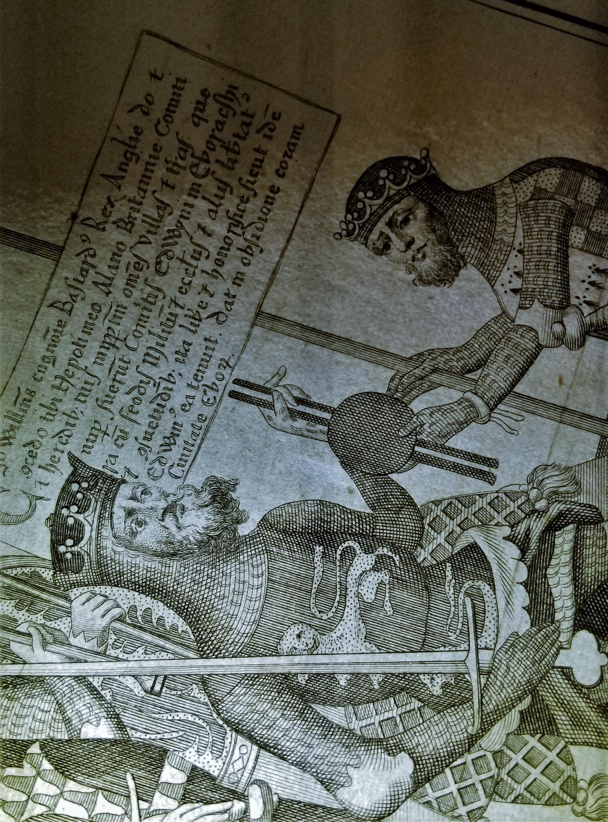 William the Conqueror Giving a Charter to his Nephew Alan Earl of Britain For Sale 10
