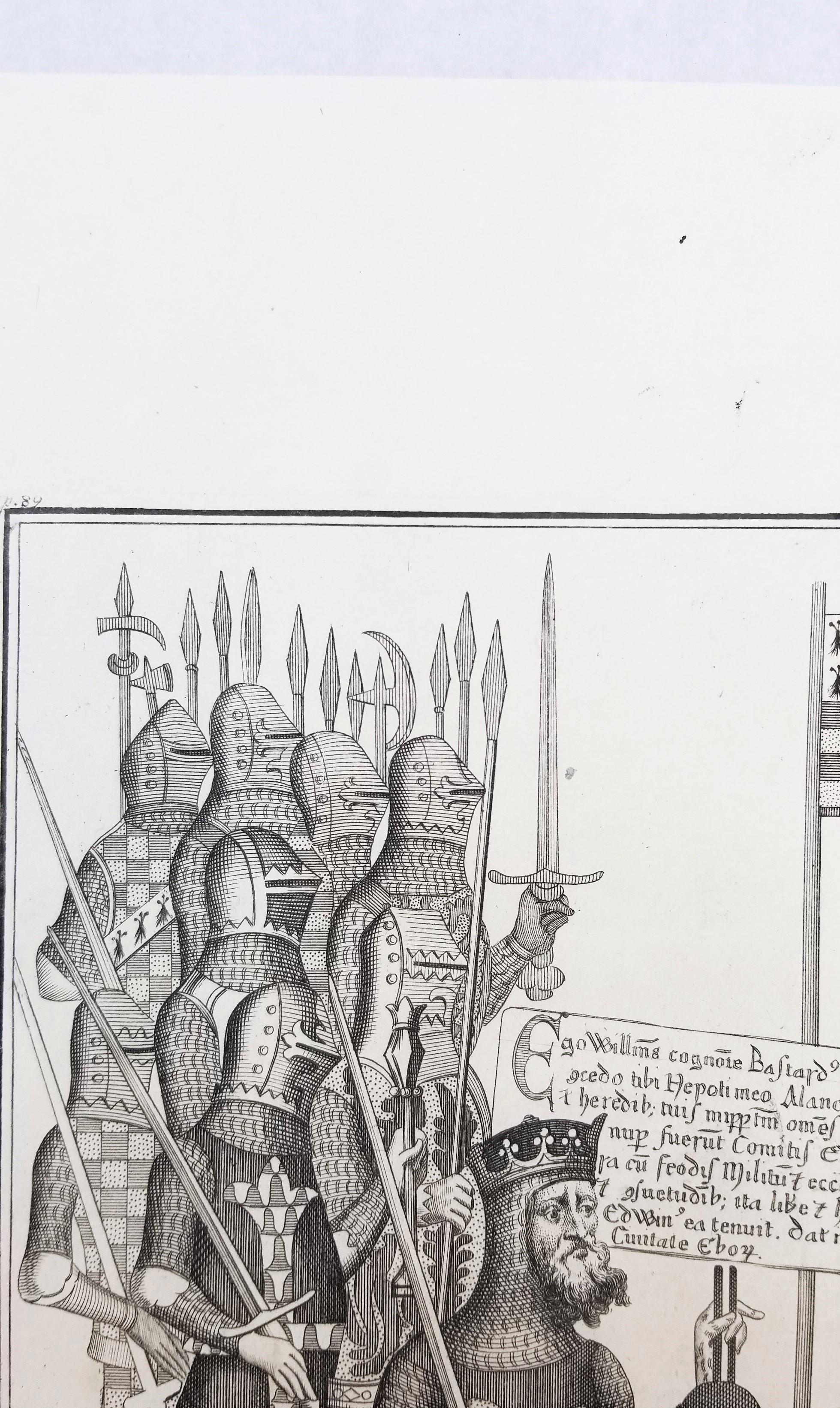 William the Conqueror Giving a Charter to his Nephew Alan Earl of Britain For Sale 3